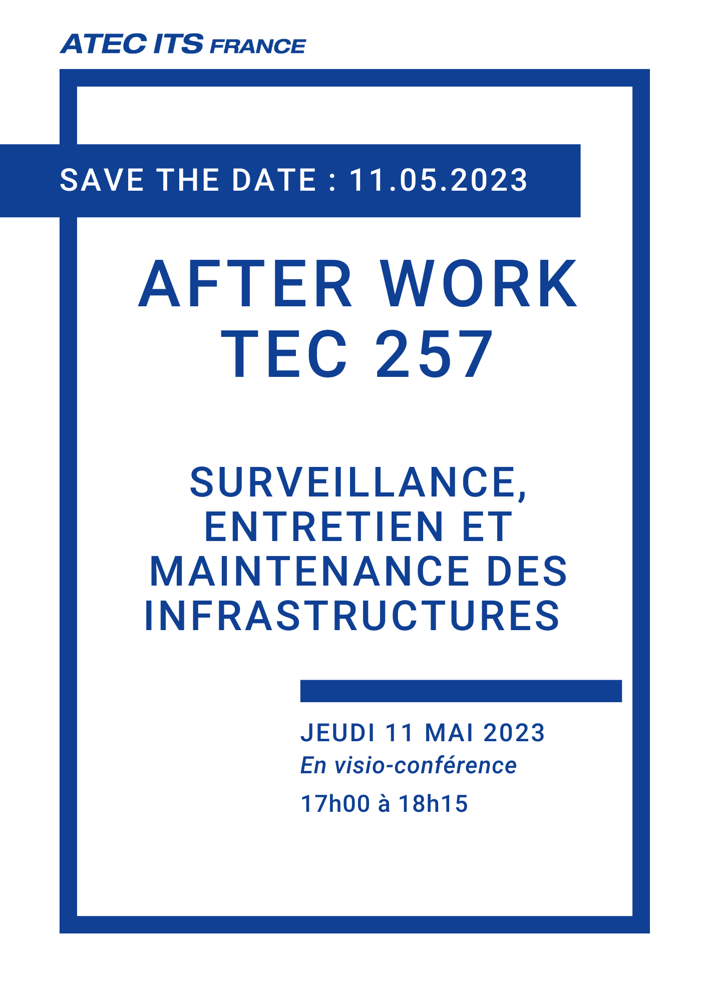 REPORT Afterwork "Surveillance, entretien et maintien des